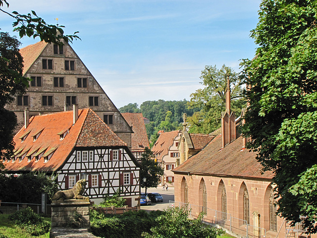 Blick in's Kloster Maulbronn