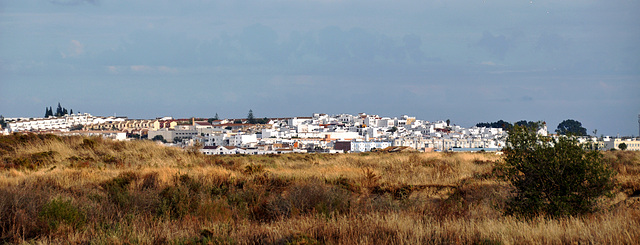 Ayamonte (Andalousie) vue du Portugal.