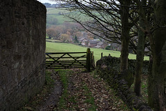 footpaths to Shirebrook Estate