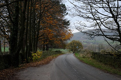 A windy corner at Moorfield