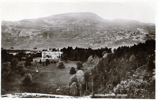 Dunalastair House, Perthshire (now a ruin)