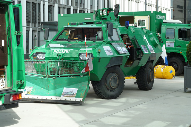 Cologne 2014 – Polizei panzer