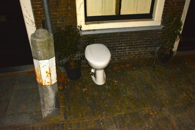 Outside toilet