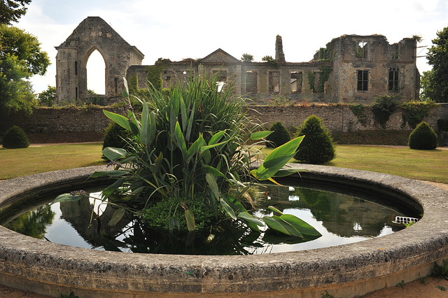 Ruines de l'abbaye N.D. du Voeu à Cherbourg