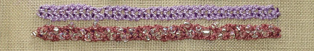 ## 136 - 137 - Knotted Butthole and Beaded Knotted Buttonhole bands