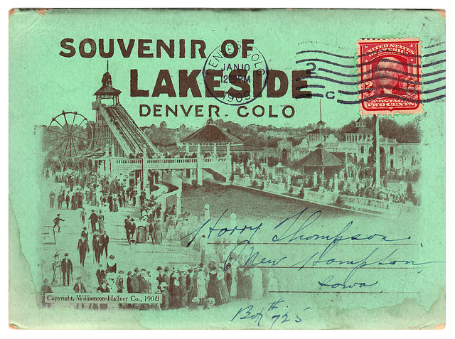 PF Lakeside CO 1908