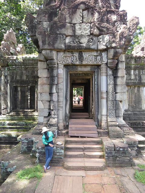 Gopura est du palais royal.