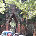 Angkor Thom : porte nord, vue de l'éxtérieur.