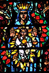 Dalle de verre Gabriel Loire - Eglise N.D. du Voeu à Cherbourg