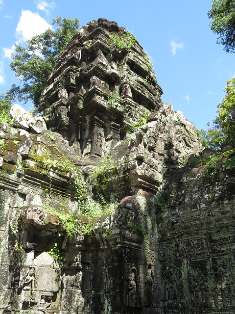 Preah Khan : gopura de la 4e enceinte.