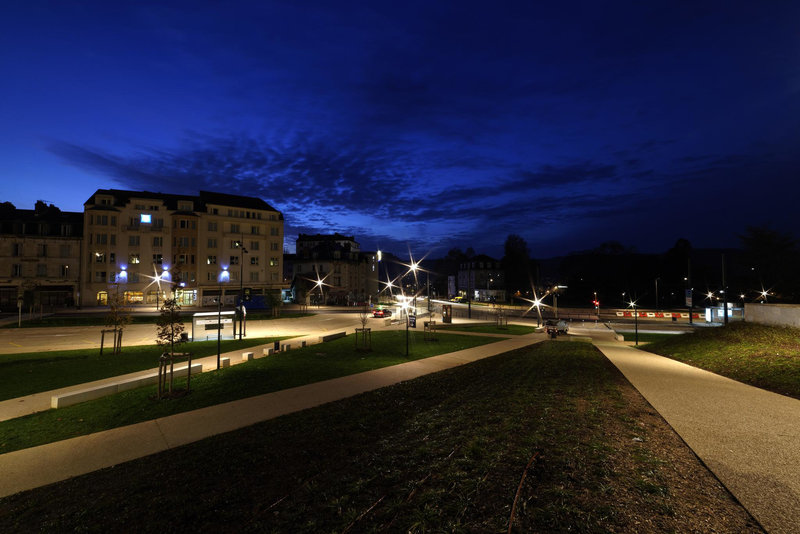 BESANCON: Vue depuis gare Viotte.