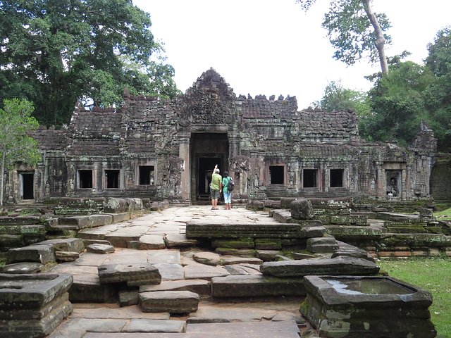 Preah Khan : gopura de la 3e enceinte.