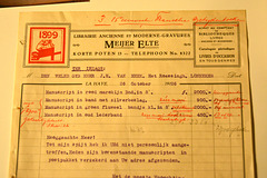 Huis Bergh 2014 – Bill for several manuscripts