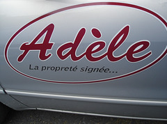 Adèle / La propreté signée.....