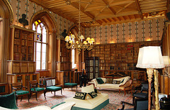 The Library, Belvoir Castle, Leicestershire