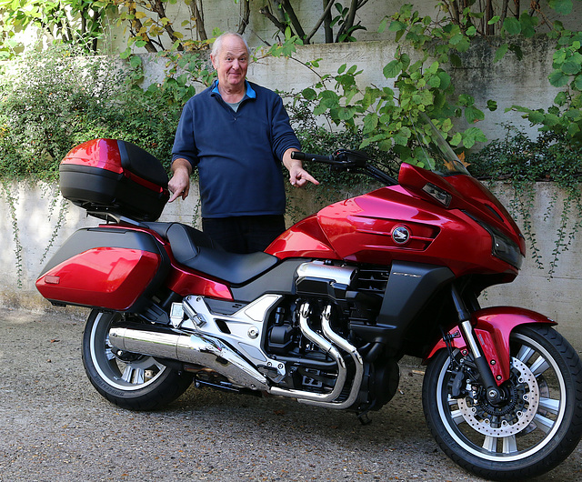 Ma nouvelle monture - Honda CTX 1300 - Je frime un max !