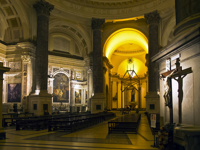 The interior of the New Church