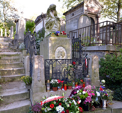 Tombe de Frédéric Chopin.