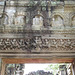 Preah Khan : salle des danseuses, vue d'ensemble du linteau.