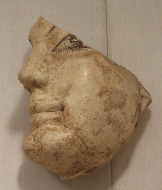 Terracotta Head from a Statue in the Metropolitan Museum of Art, February 2011