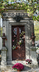 Tombe de Gioachino Rossini.