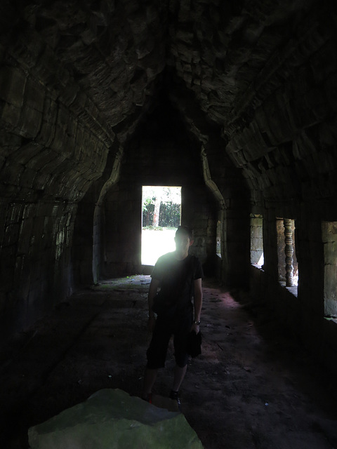 Preah Khan : intérieur de la "maison des flammes".