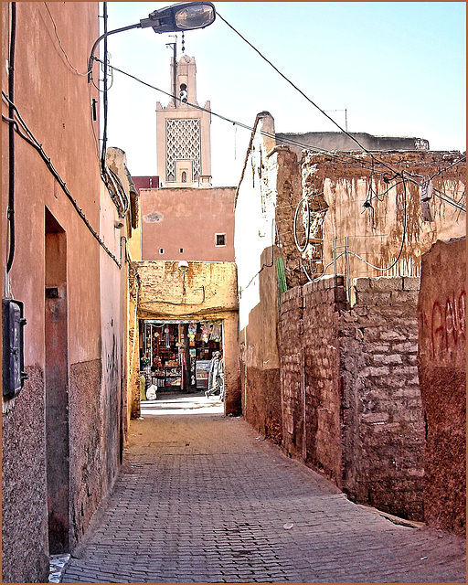 In the streets of Marrakesh