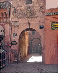 In the streets of Marrakesh In the streets of Marrakesh