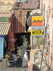 In the streets of Marrakesh In the streets of Marrakesh
