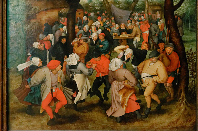 "Danse de noce en plein air" (Pieter Brueghel, le Jeune)