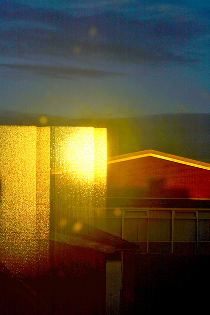 Through the window