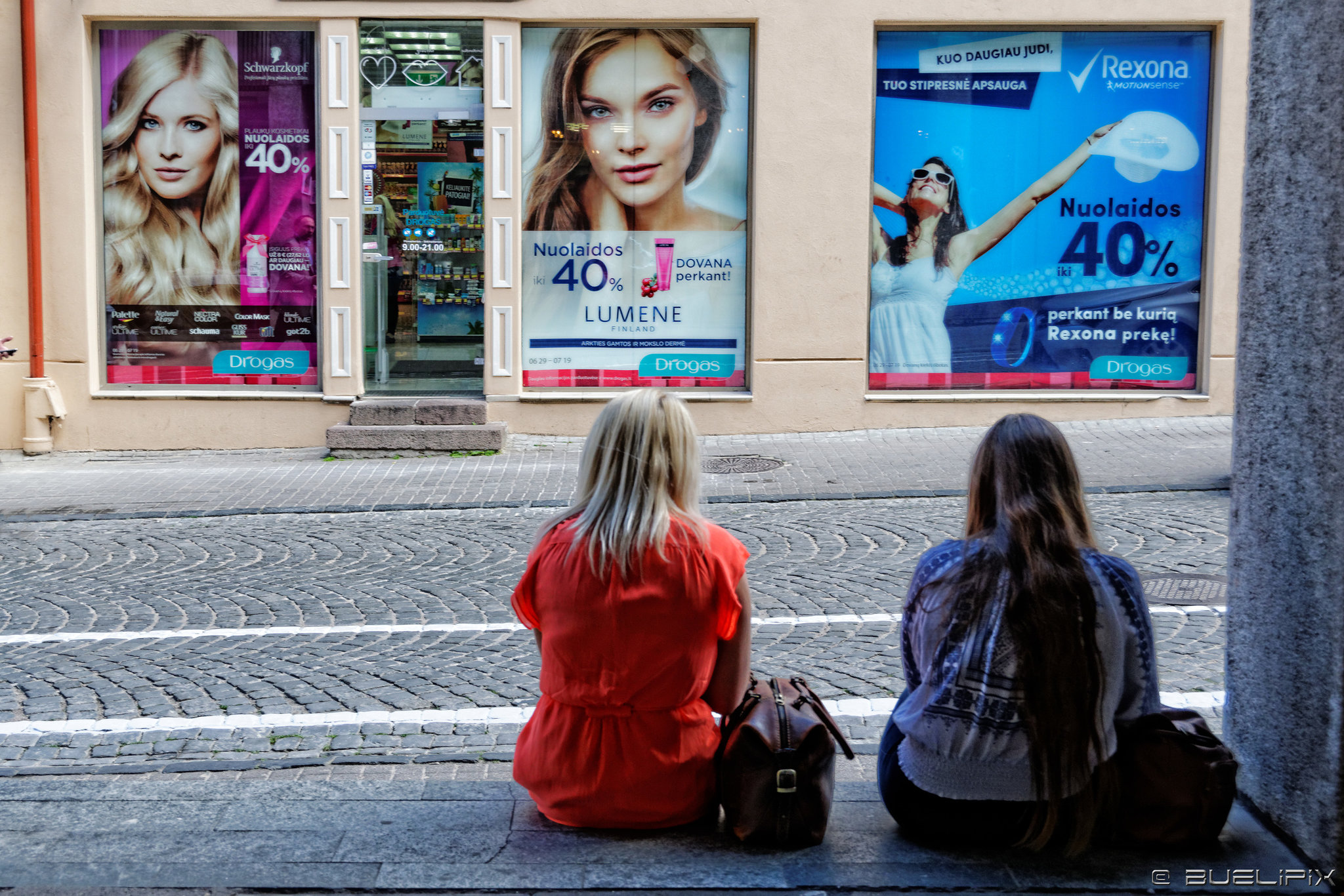 in den Strassen von Vilnius (© Buelipix)