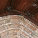 Swallow's nest in the porch of Church of St. Michael and All Angels at Tatenhill