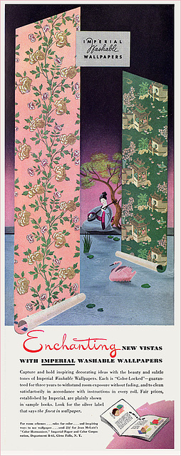 Imperial Wallpaper Ad, 1948