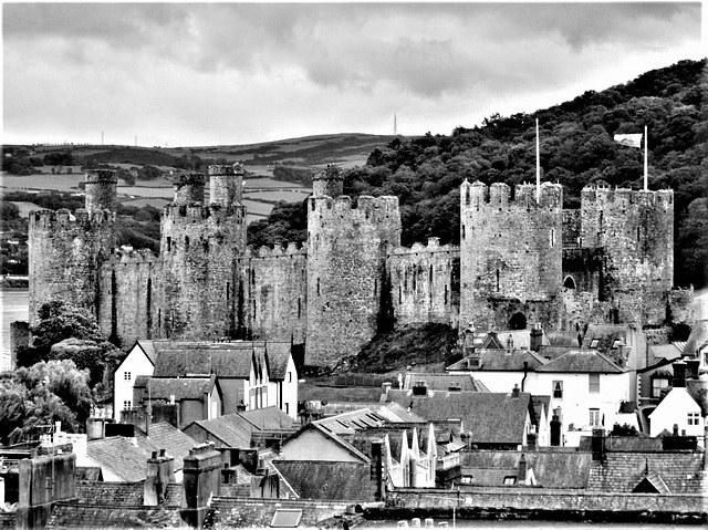 Conwy Castle.