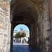 Taormina, Path to Piazza 9 Aprile through Arch of Torre Orologio