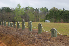 shot # 1 ) ~~HFF  everyone!  A Unique fence for this Friday.  out in rural Candler County .. would it keep anything IN or OUT :)   see info