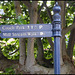 Mill Stream signpost