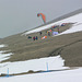 Gleitschirmflieger auf dem Monte Baldo in 1.800 m Höhe