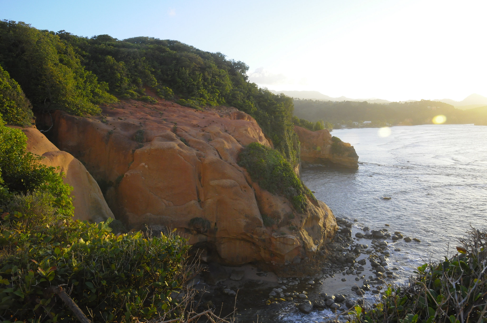 Dominica - "Red Rocks"