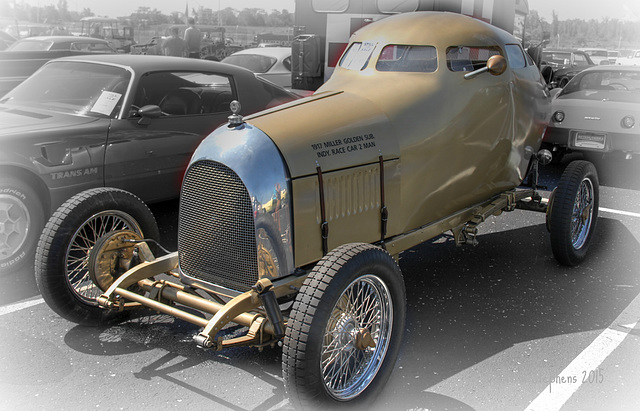 1917 - Indy 500 Tribute Car: The Golden Submarine