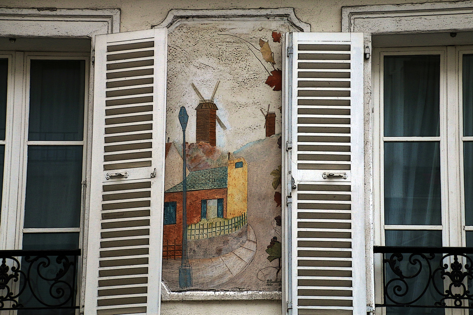 Sur la Butte Montmartre