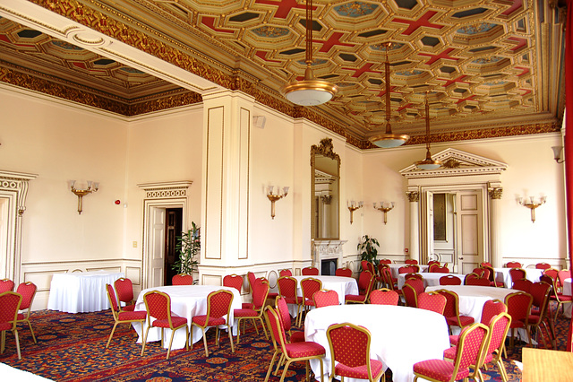 Former Drawing Room, Keele Hall, Staffordshire