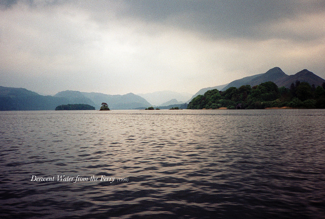 Derwent Water from the Ferry (Scan from 1990)