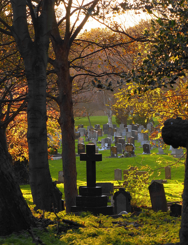 Preston Cemetery, North Shields, NE England