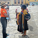 Mexico, Scene on the Plaza de la Paz in San Cristobal de las Casas