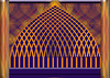 Arch shaped lattice
