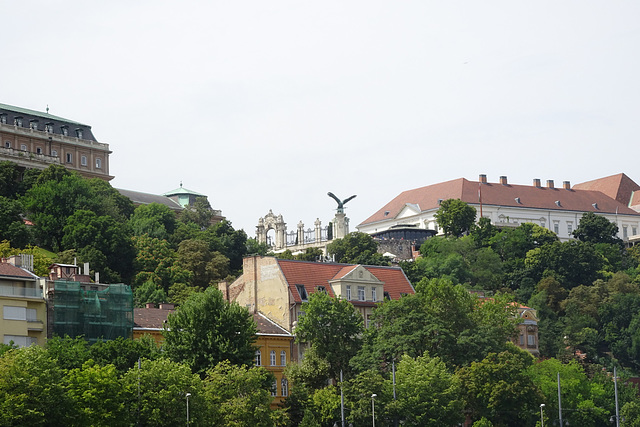 View Of Castle Hill From The Danube