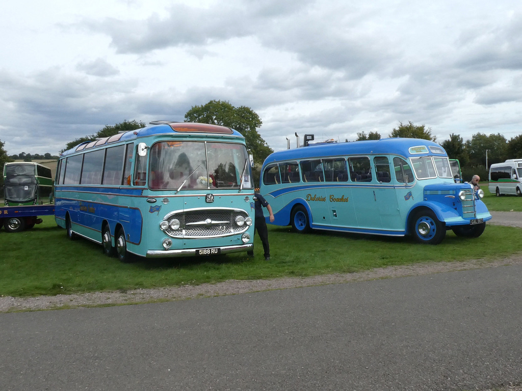 Johnson's Tours display at Showbus 50 - 25 Sep 2022 (P1130540)