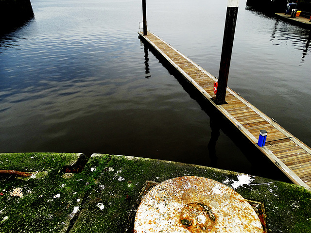 End of landing stage